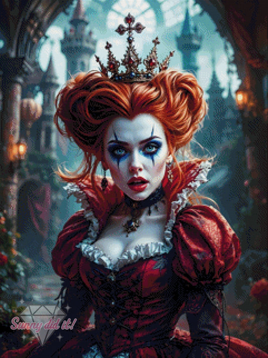 Queen of hearts by Sunny did it! 60x80cm 185 Farben