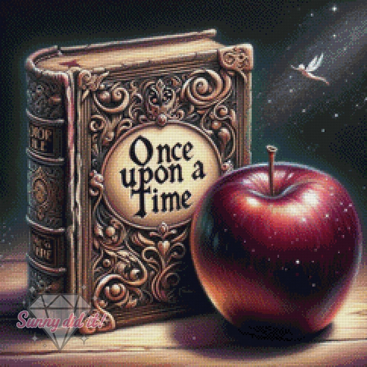 Once upon a time by Teddy's Kreativchaos 60x60cm 115 Farben