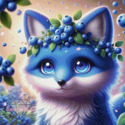 Blueberry Fox by Teddy's Kreativchaos 50x50 125 Farben