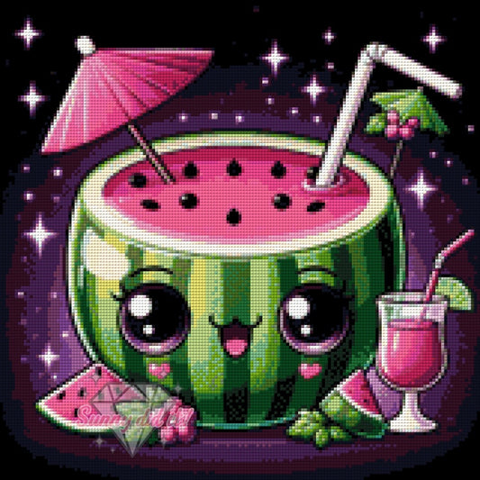 Watermelon by Silvia-ki 40x40cm 70 Farben