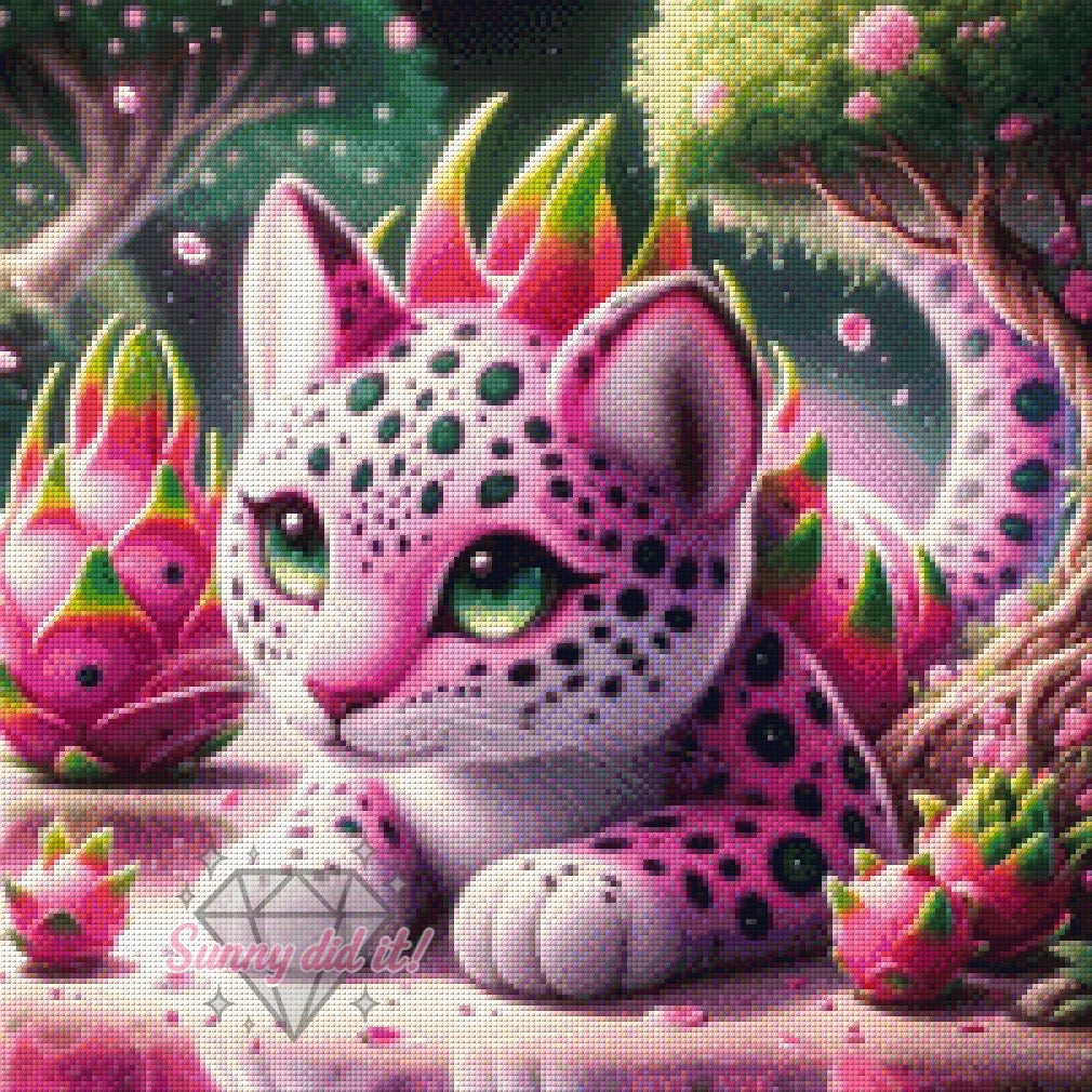 Dragon Leo by Teddy's Kreativchaos 50x50 125 Farben