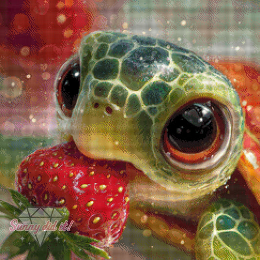 Naschkröte by Funkelreich 60x60cm 110 Farben