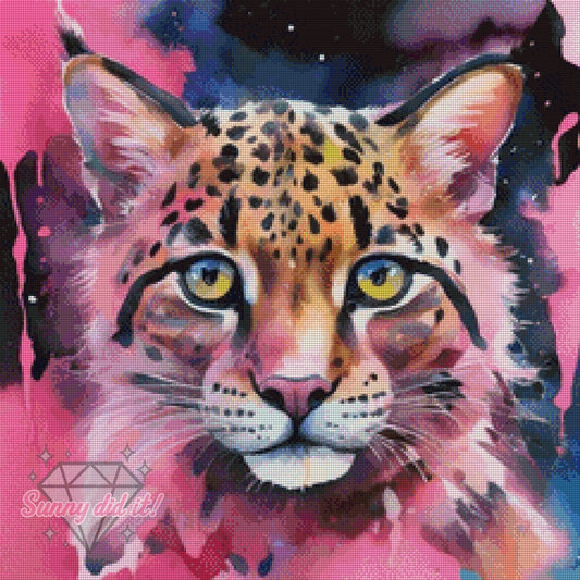 Lynx by Cre8tive Diamond Art 60x60cm 115 Farben