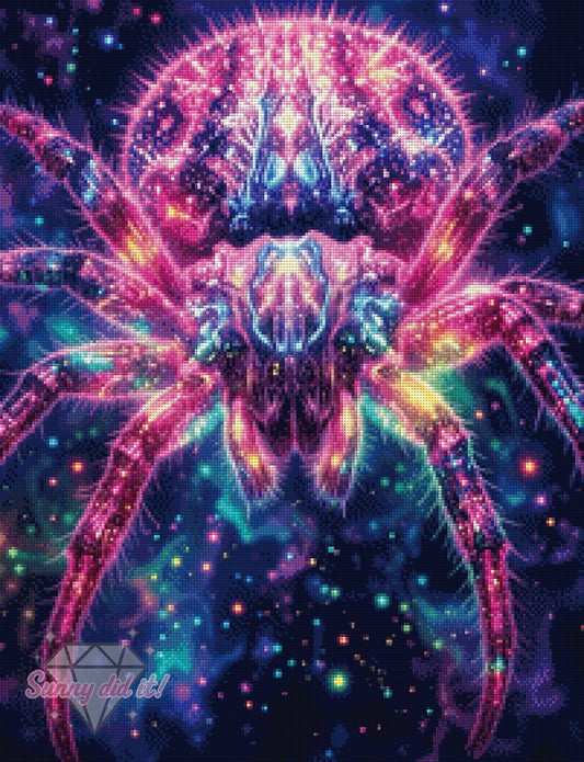 Spider by Sunny did it! 50x65cm 120 Farben