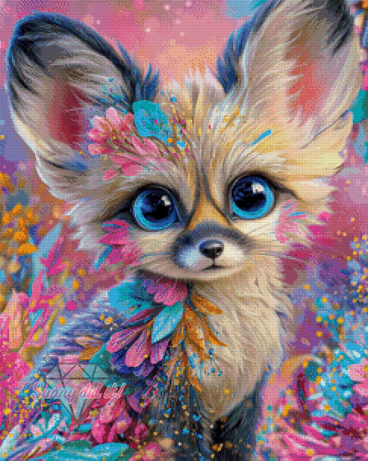 Fennek by Funkelreich 60x75cm 105 Farben