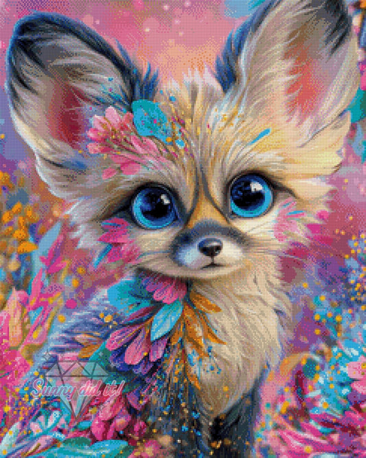 Fennek by Funkelreich 60x75cm 105 Farben