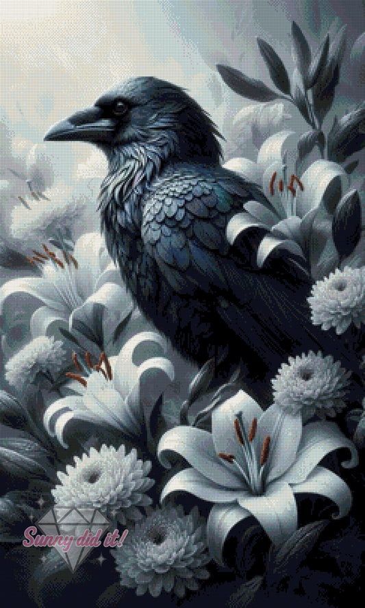 Lilien-Rabe by Kaira KI Art 60x100cm 55 Farben