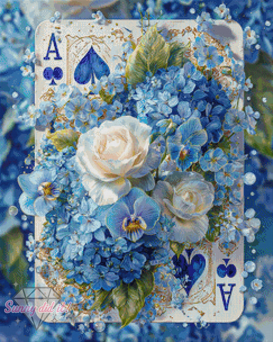 Flowercard by Funkelreich 60x75cm 115 Farben