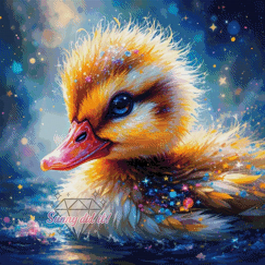 Entlein by Sunny did it! 60x60cm 120 Farben