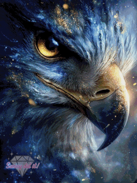 Der Blick - Adler 2.0 by CaroFelicia 60x80cm 115 Farben