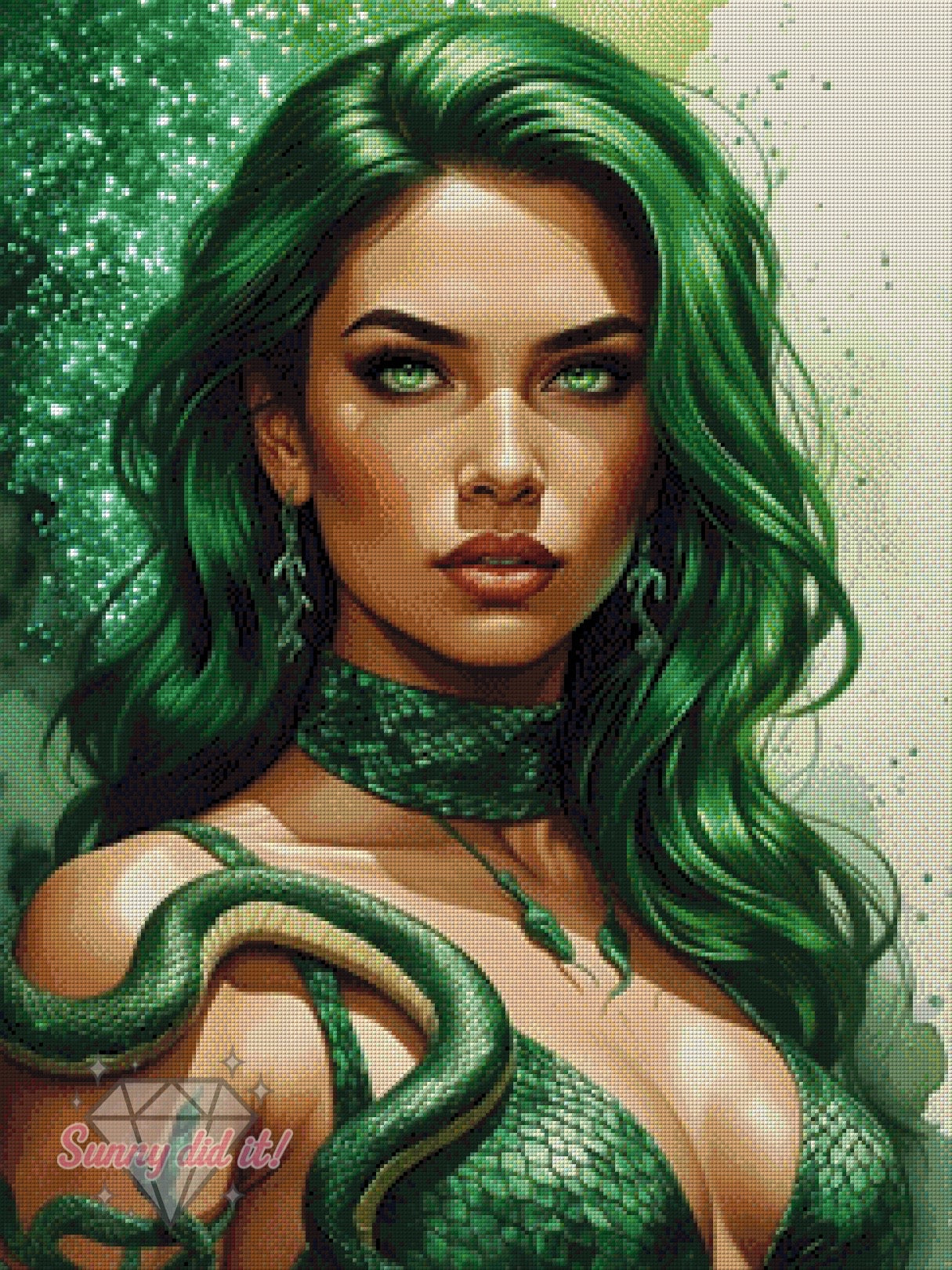 Venom Grace by Christa.fe KI 60x80cm 105 Farben