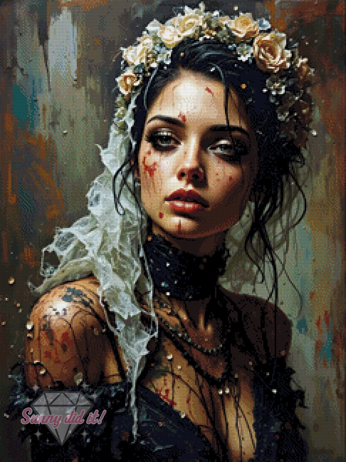 Gangster Bride by Sunny did it! 60x80cm 90 Farben