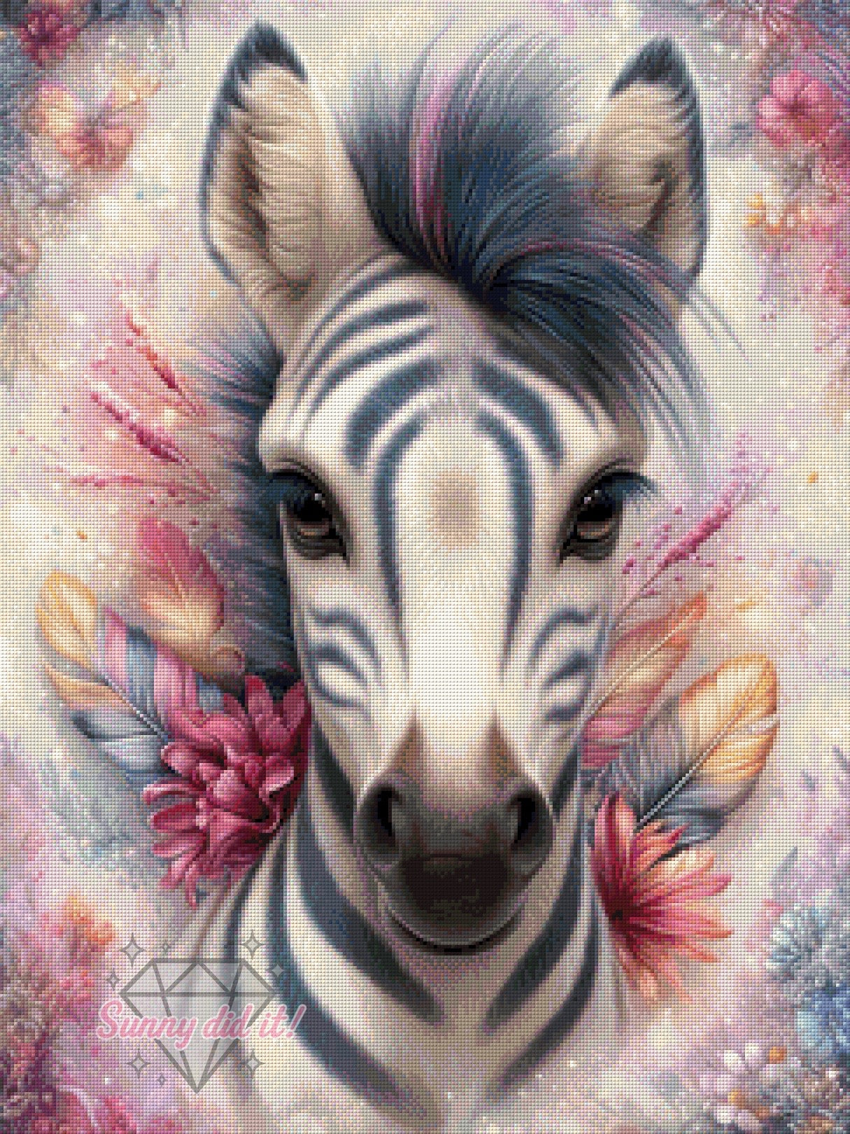 Wächter der Savanne by Sweet_Loco_AI 60x80cm 100 Farben