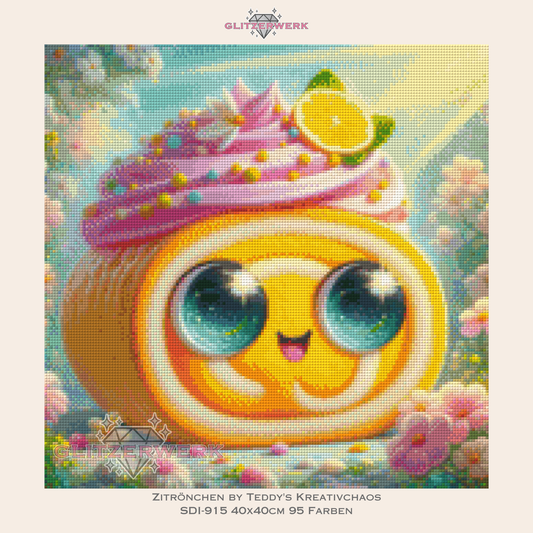 Zitrönchen by Teddy's Kreativchaos 40x40cm 95 Farben