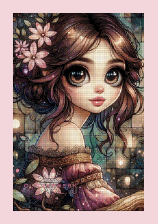 Petalia by AI Design by JB 50x75cm 85 Farben