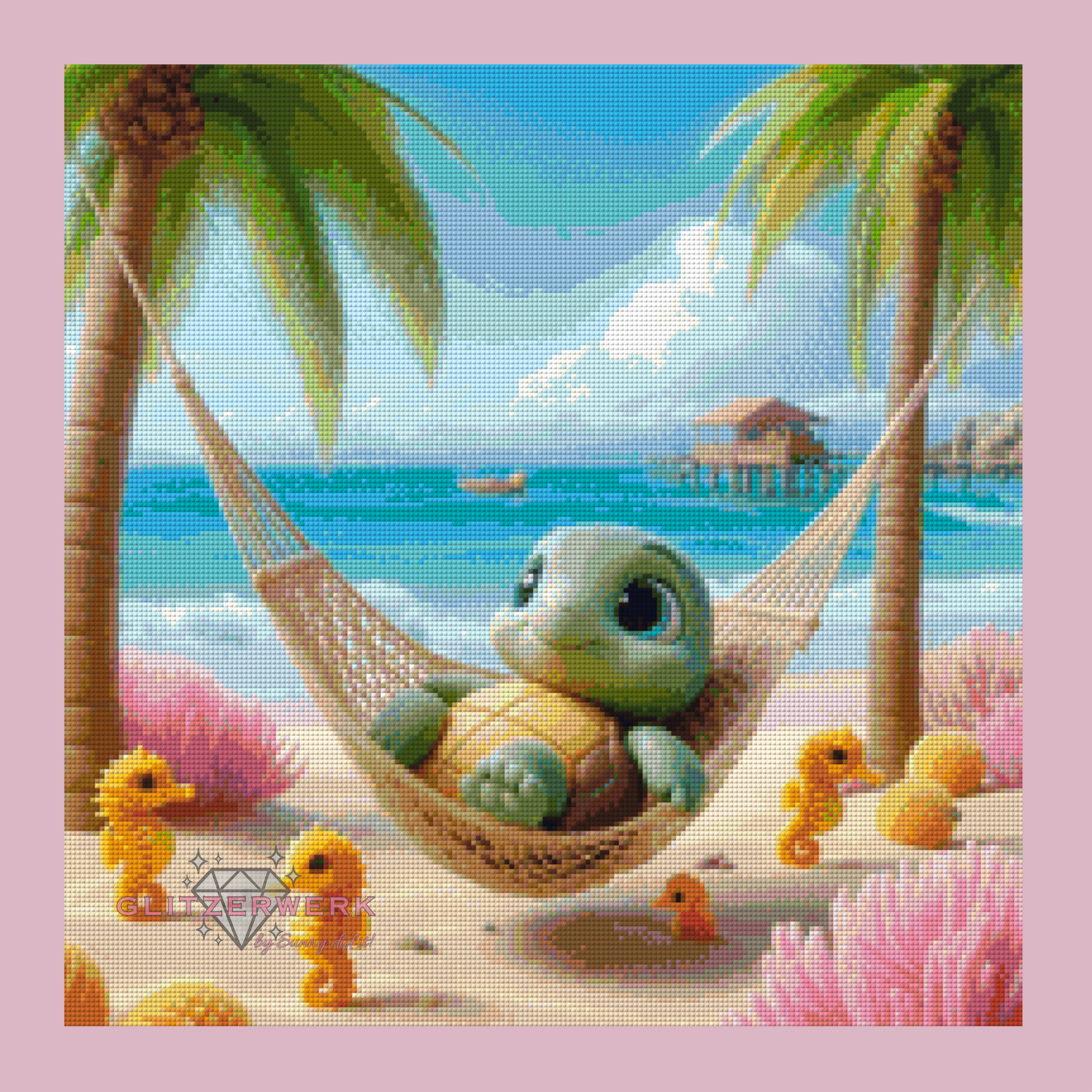 Ocean Nap by Silvia-ki 50x50cm 90 Farben