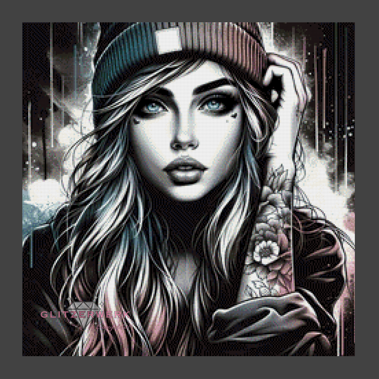 Urban Soul by CaroFelicia 60x60cm 65 Farben