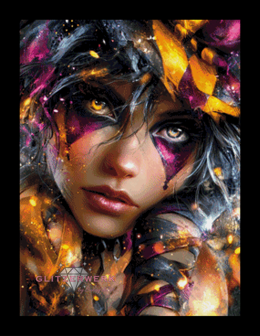 Ember Queen by CaroFelicia 60x80cm 95 Farben