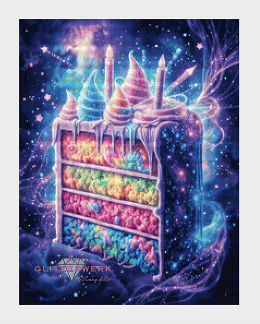 Starlight Cake by Sunny did it! 50x65cm 80 Farben