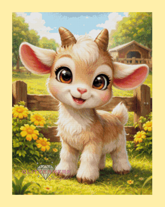 Sunny Meadow by Christa.fe KI 50x65cm 95 Farben