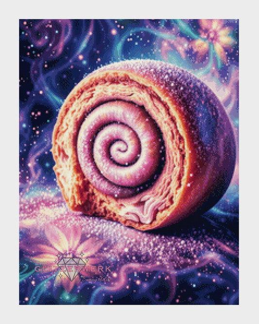 Cinnamon Swirl Dreams by Sunny did it! 50x65cm 100 Farben