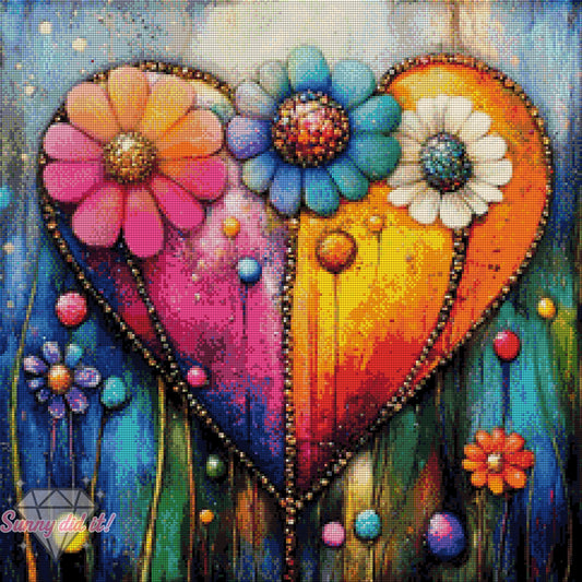 Blumenherz by CaroFelicia