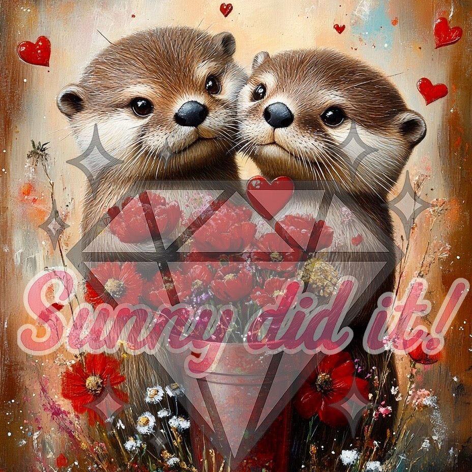 5x5cm Valentinstag Releasepaper Designs CaroFelicia