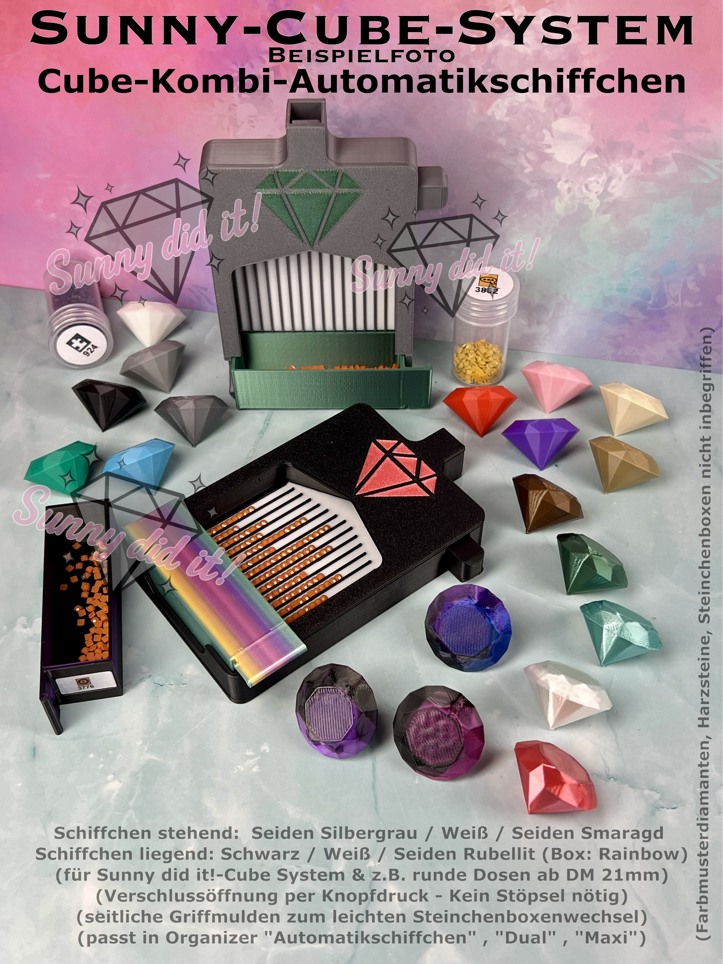 Cube-Kombi-Automatikschiffchen