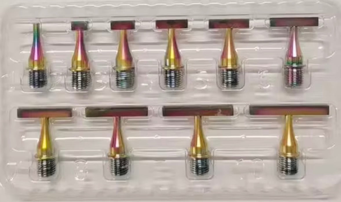 Schmale Metallaufsätze zu Diamond Painting Resin Stift mit Schraubgewinde