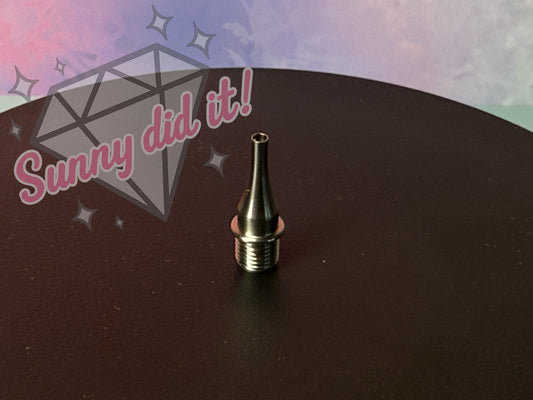 Schmale Metallaufsätze zu Diamond Painting Resin Stift mit Schraubgewinde