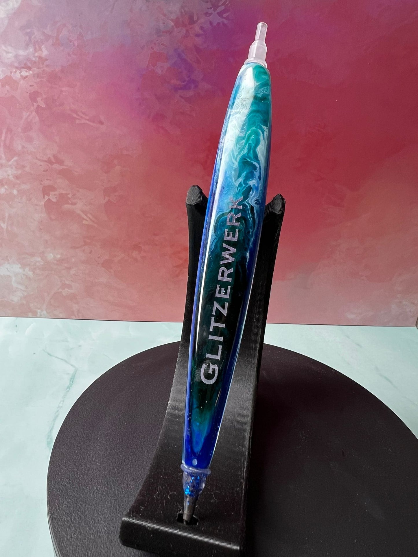 Handgemachter Diamond Painting Resin Stift mit Metallspitze