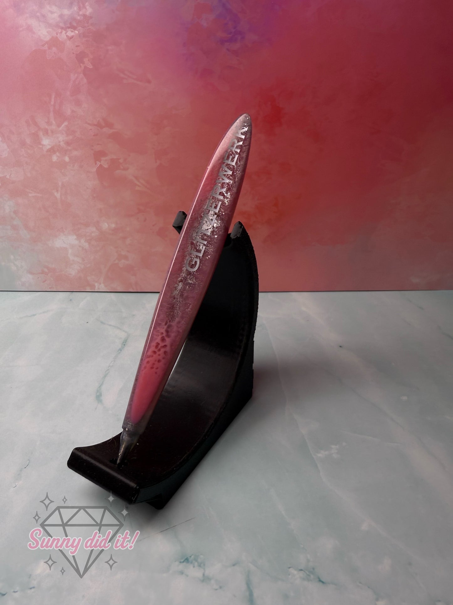 Handgemachter Diamond Painting Resin Stift mit Metallspitze