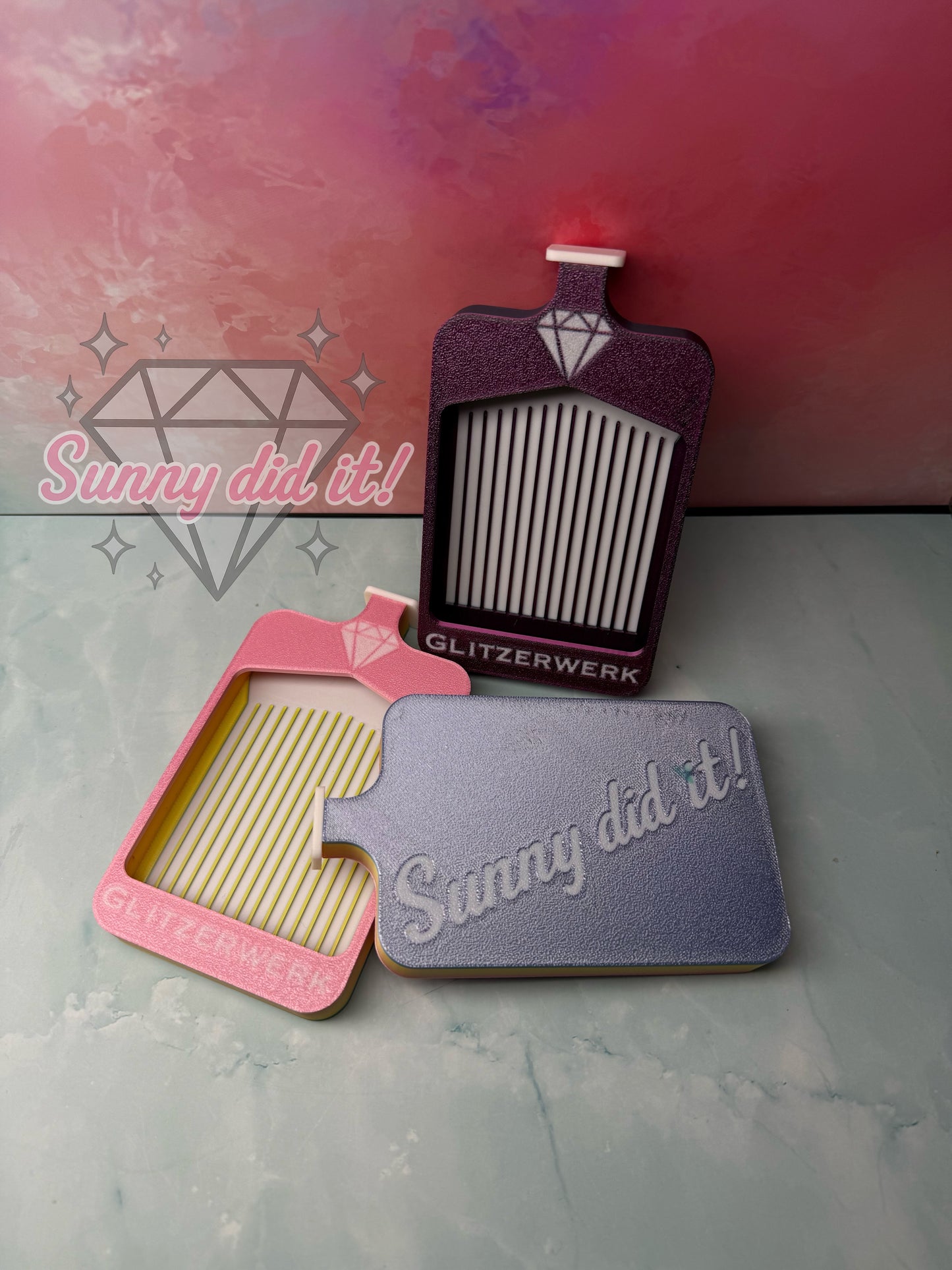 Glitzerwerk by Sunny did it! - Standard Schiffchen XL