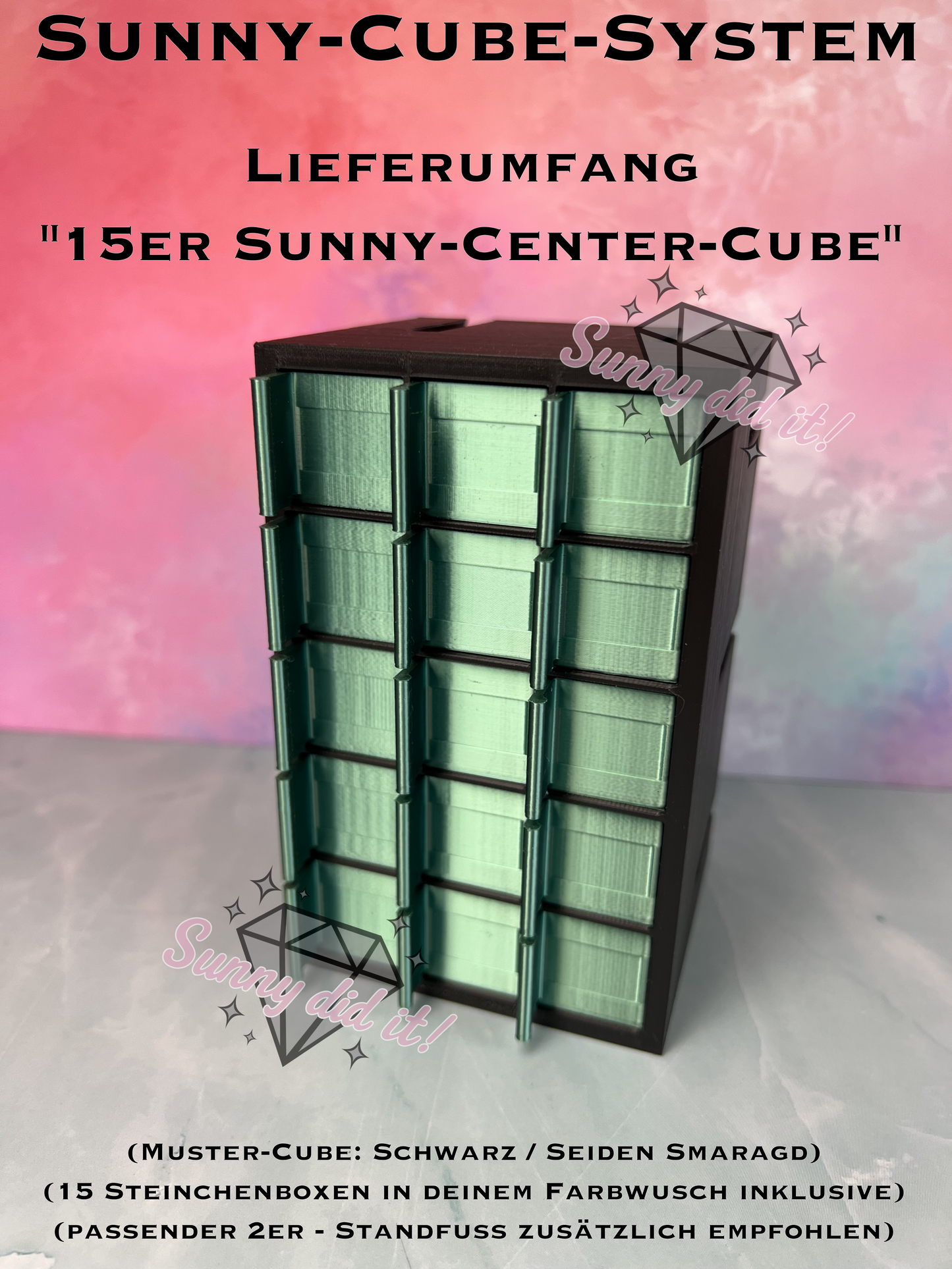 Sunny-Cube-System - 15er Sunny-Center-Cube