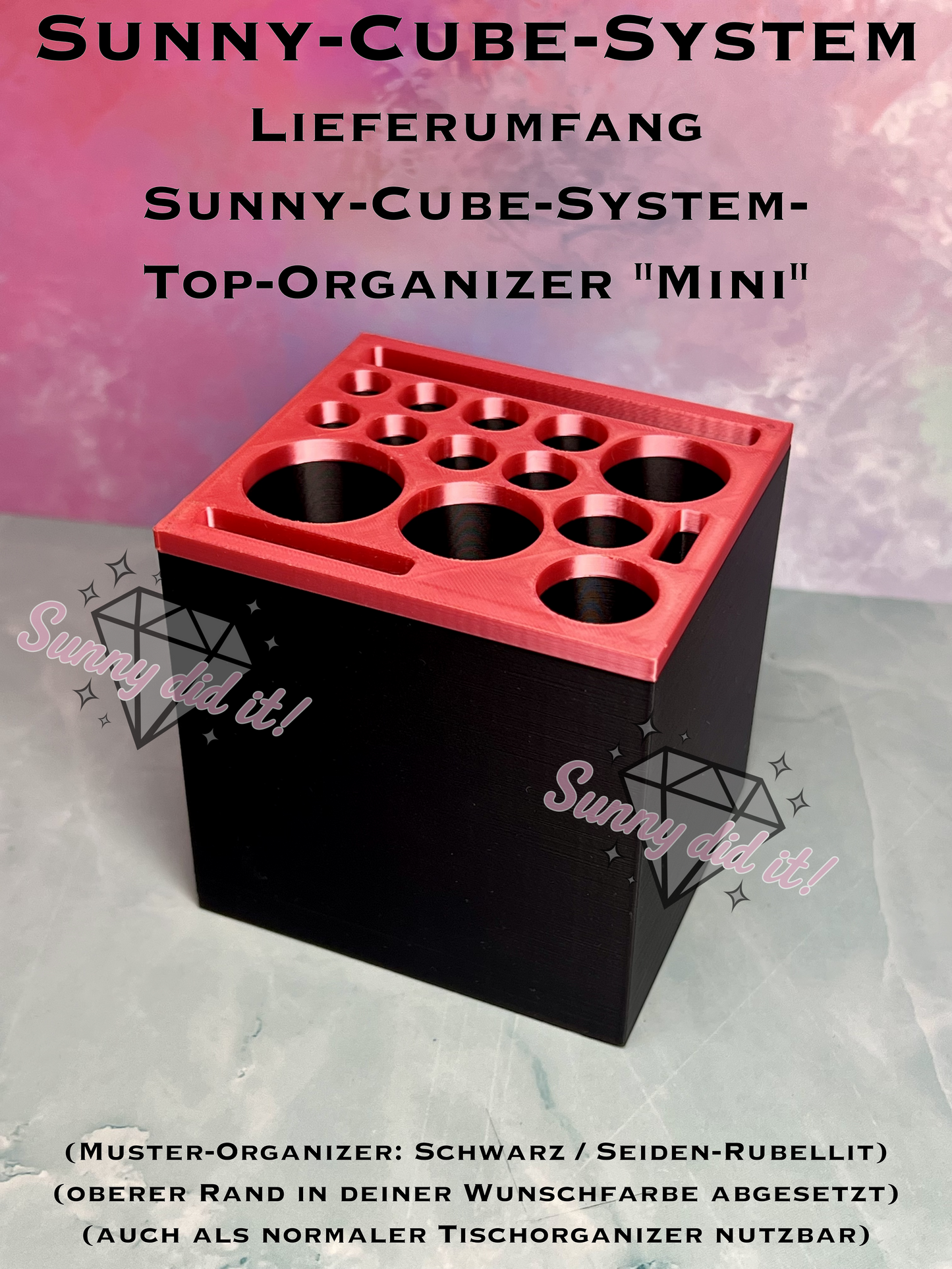 Sunny-Cube-System - Top-Organizer "Mini"