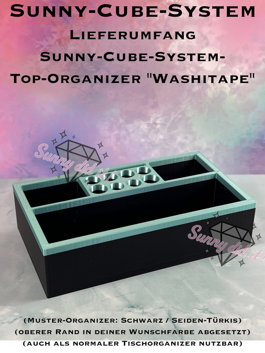 Sunny-Cube-System - Top-Organizer "Washitape"