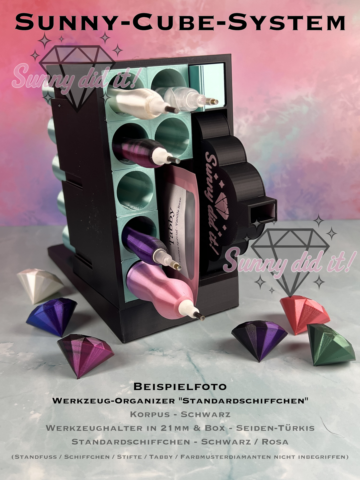 Sunny-Cube-System - Werkzeugorganizer Standard