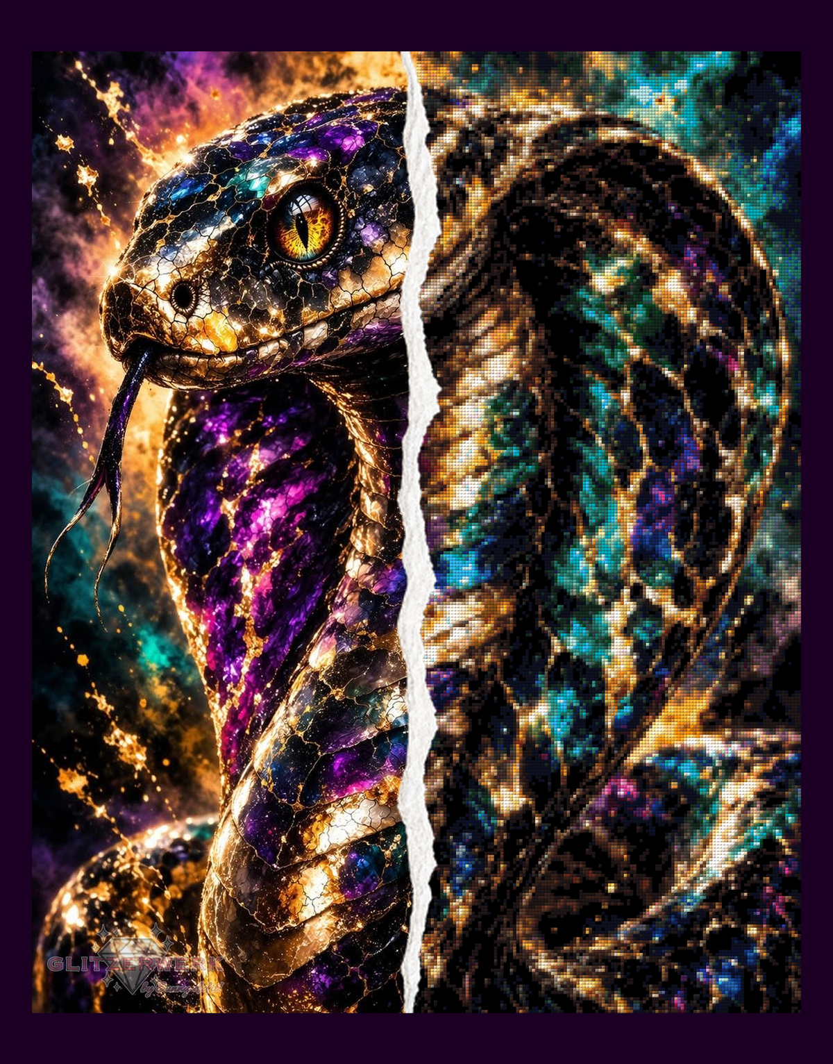 Cobra by Christa.fe KI 60x75cm 100 Farben