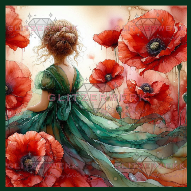 Blütenträume by Marli Forst 50x50cm 140 Farben