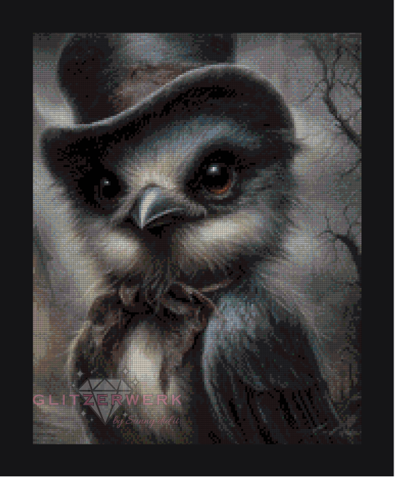 Schattenvogel by Sunny did it! 40x50cm 43 Farben