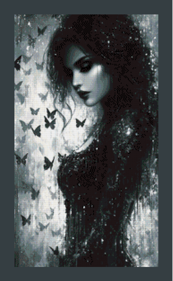 Butterfly Soul by Sunny did it! 40x70cm/60x110cm