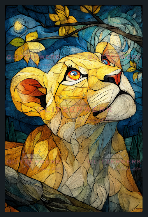 King of Leaves by Sunny did it! 40x60cm 105 Farben