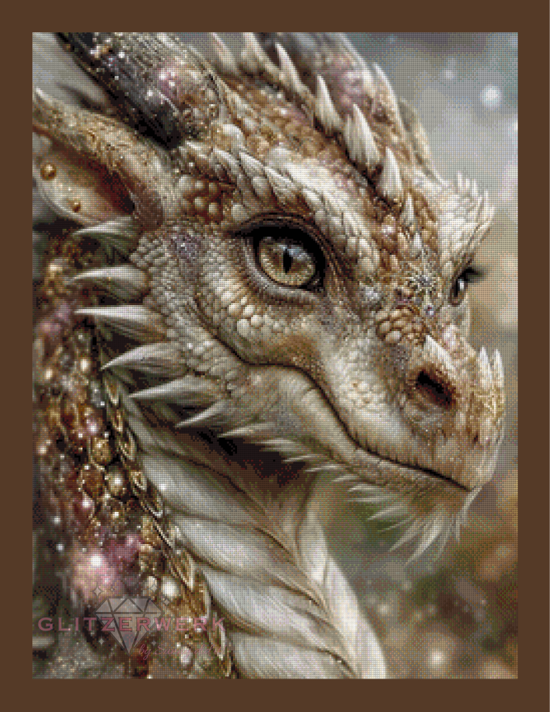 Celestial Dragon by Sandrietta_ai 60x80cm 85 Farben