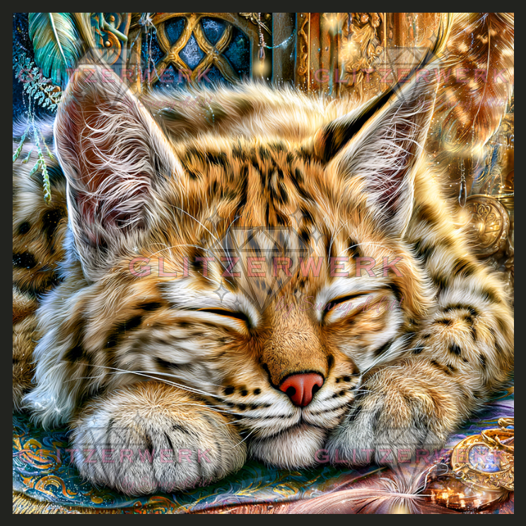 Im Reich der Träume by Funkelreich 60x60cm 120 Farben