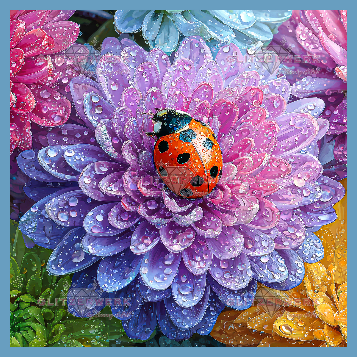 Kleines Wunder der Natur by Funkelreich 50x50cm 90 Farben