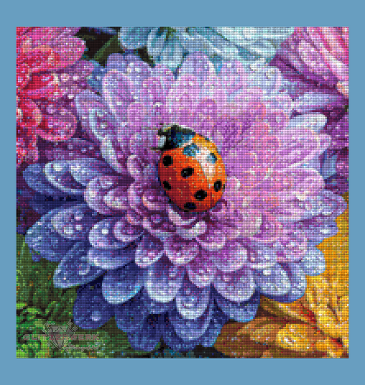 Kleines Wunder der Natur by Funkelreich 50x50cm 90 Farben