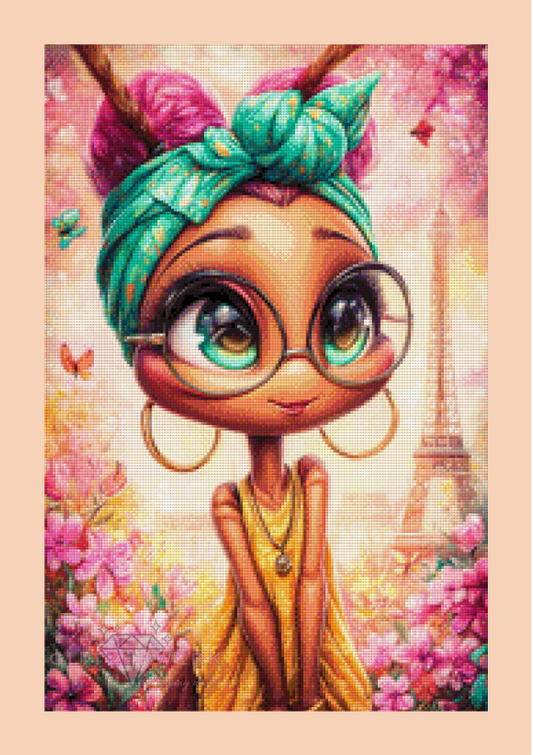 Ant in Paris by Sunny did it! 40x60cm 135 Farben