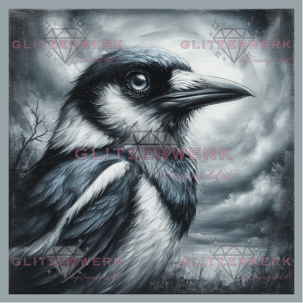 Raven by Sunny did it! 50x50cm 35 Farben