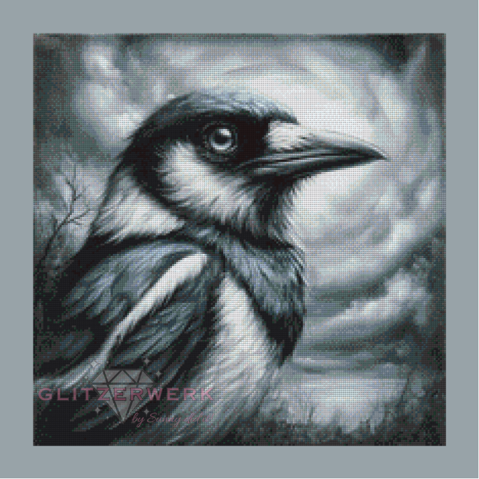 Raven by Sunny did it! 50x50cm 35 Farben