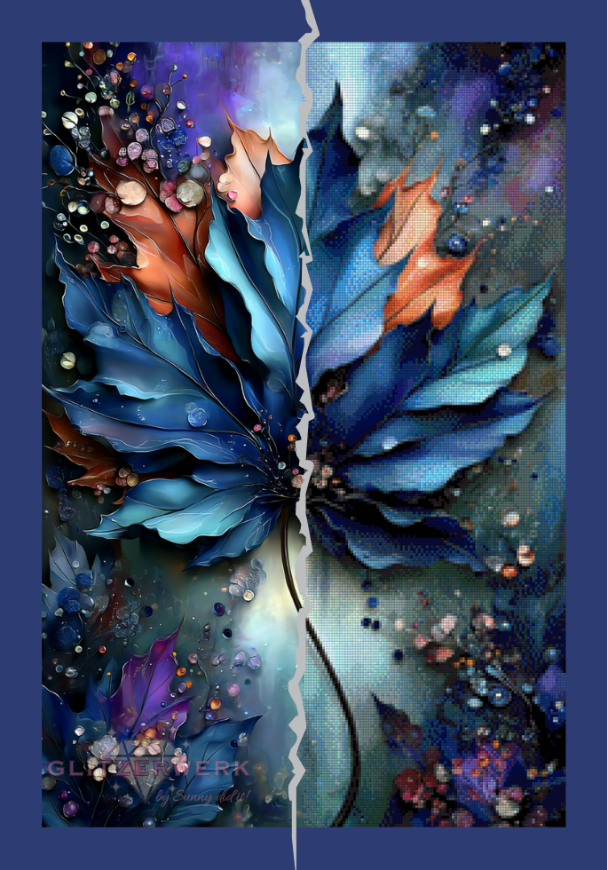 Himmlische Symphonie by Sunny did it! 50x75cm 130 Farben